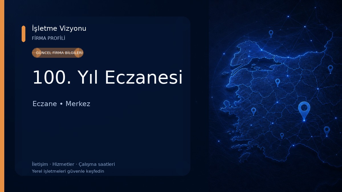 100. Yıl Eczanesi Eczane