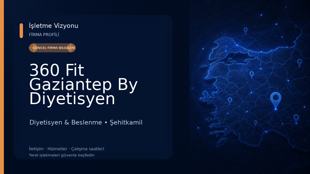 360 Fit Gaziantep By Diyetisyen Nazar Kalkan Diyetisyen & Beslenme