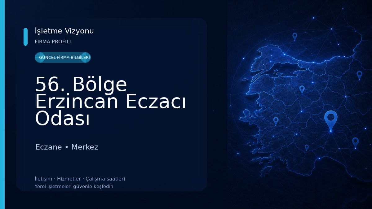 56. Bölge Erzincan Eczacı Odası