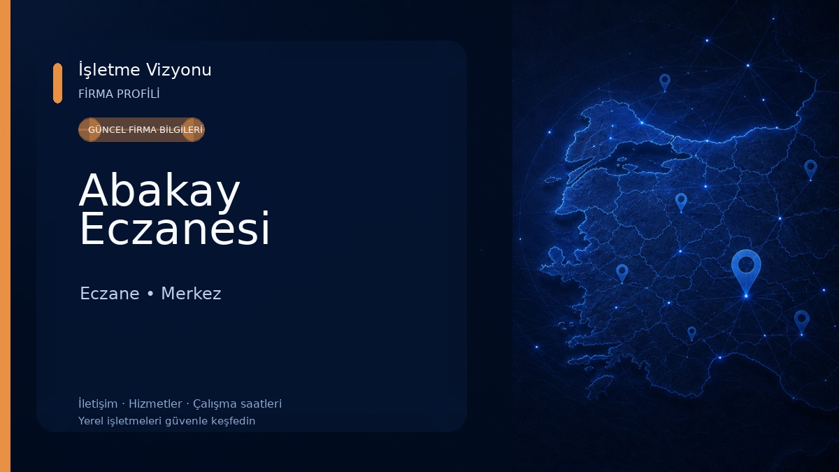 Abakay Eczanesi Eczane