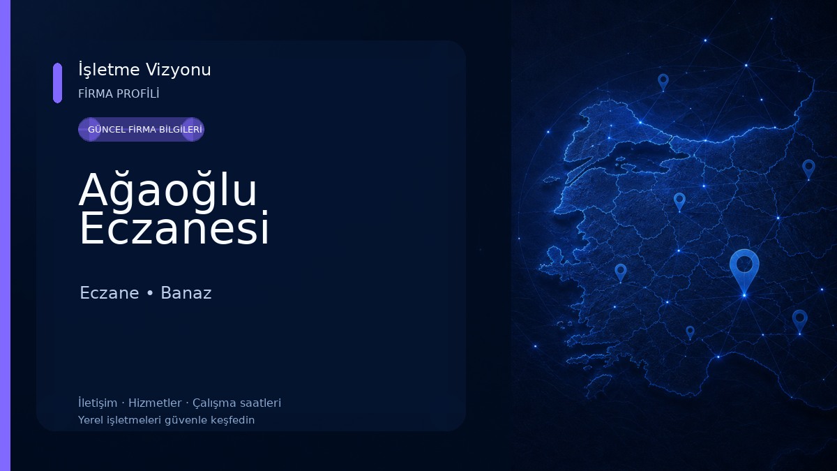 Ağaoğlu Eczanesi Eczane