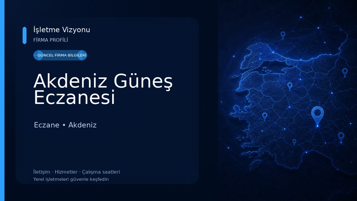 Akdeniz Güneş Eczanesi 