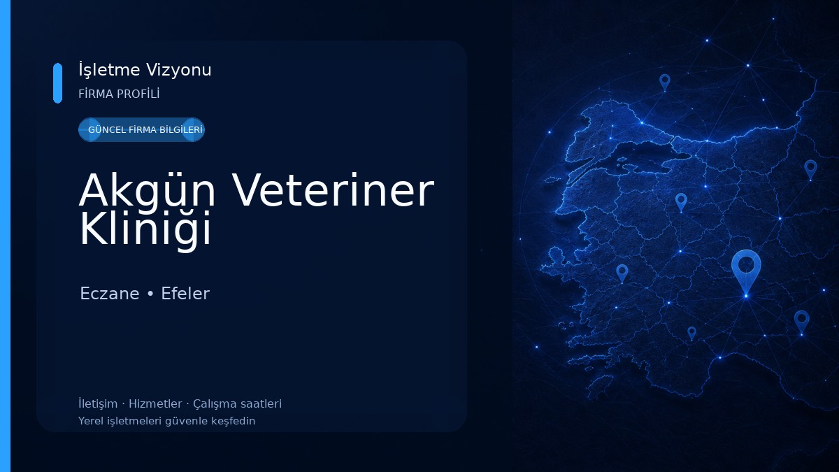 Akgün Veteriner Kliniği Eczane