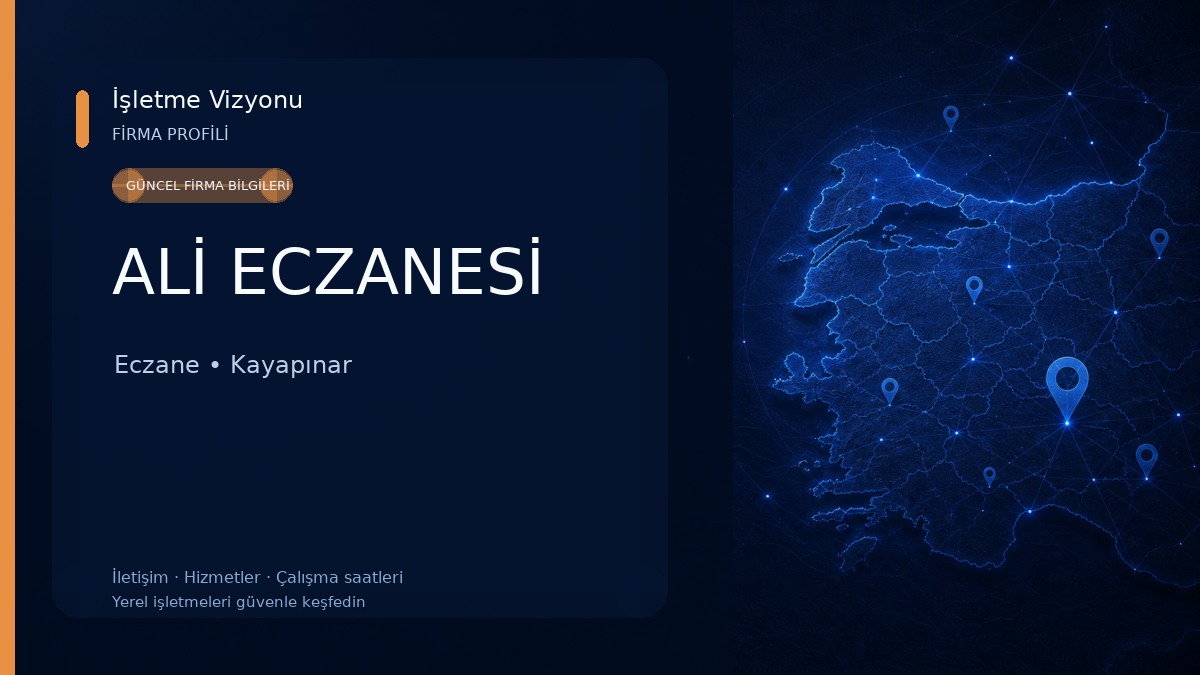 ALİ ECZANESİ 
