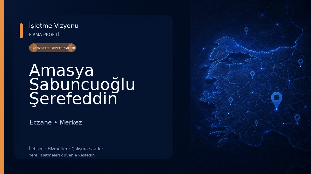 Amasya Sabuncuoğlu Şerefeddin Eğitim ve Araştırma Hastanesi Eczane