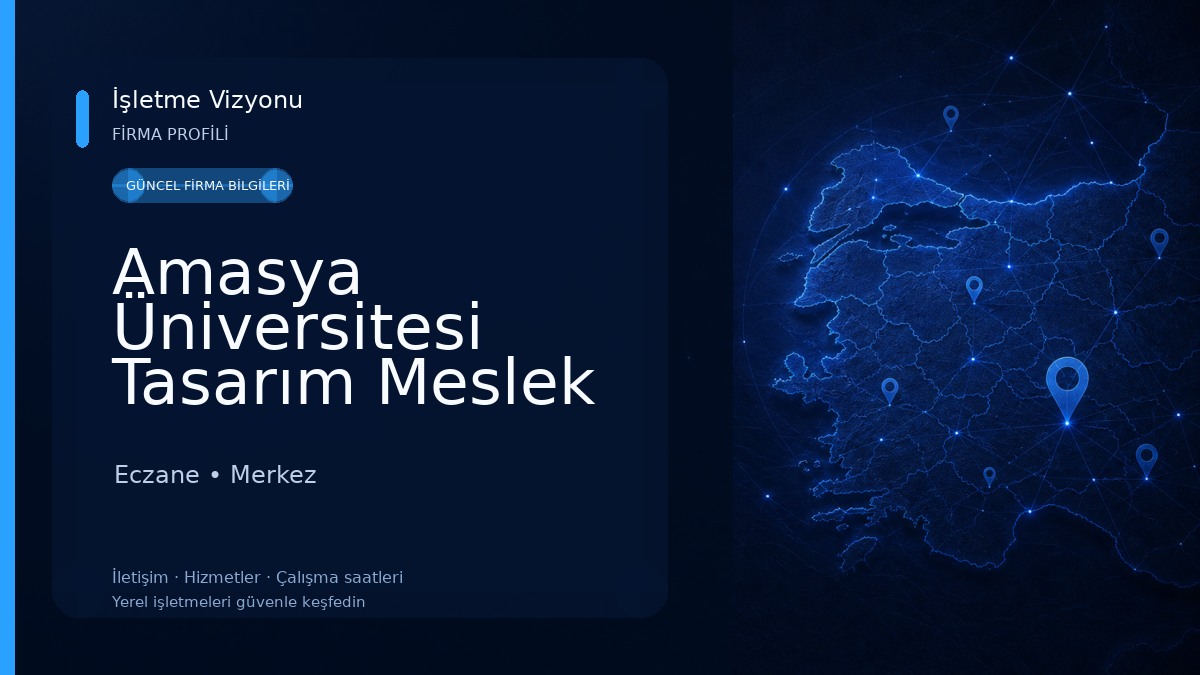 Amasya Üniversitesi Tasarım Meslek Yüksekokulu