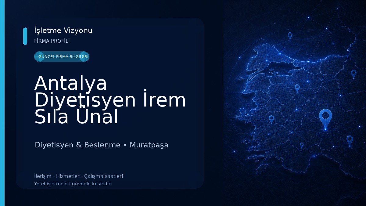 Antalya Diyetisyen İrem Sıla Ünal