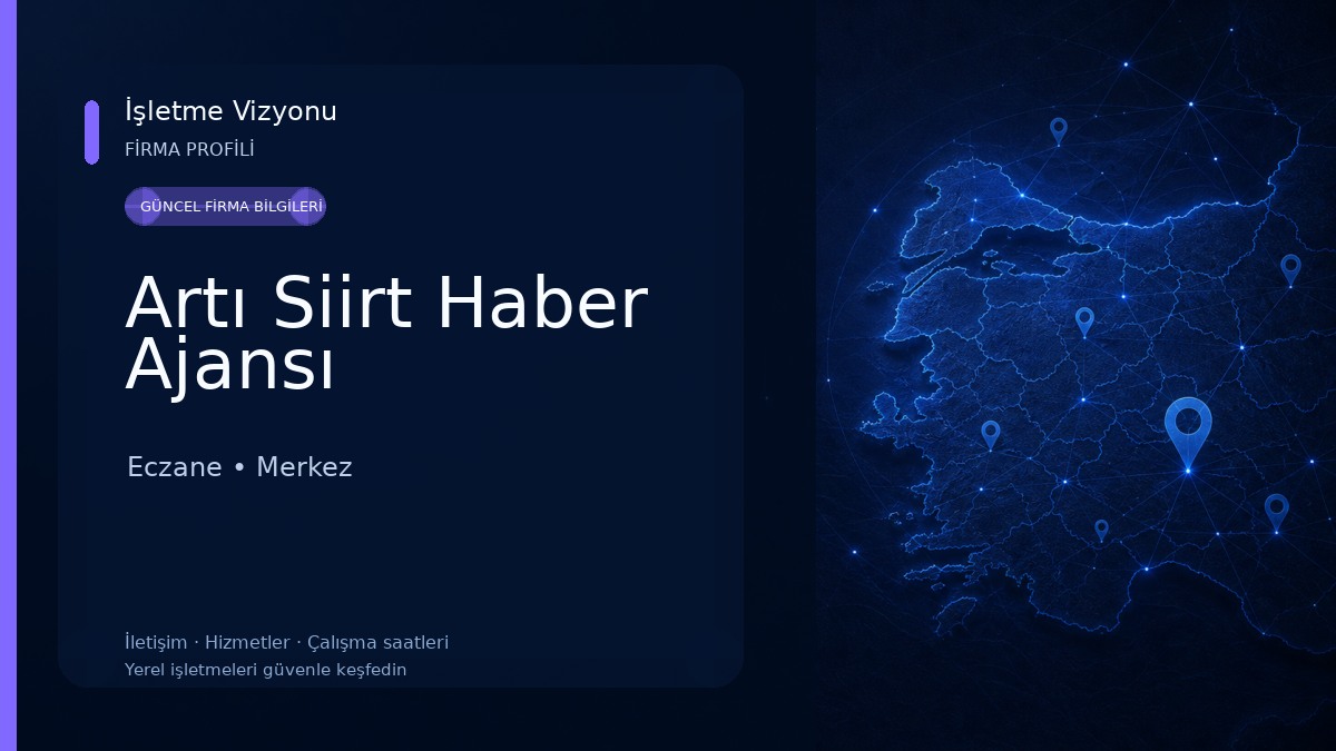 Artı Siirt Haber Ajansı Eczane