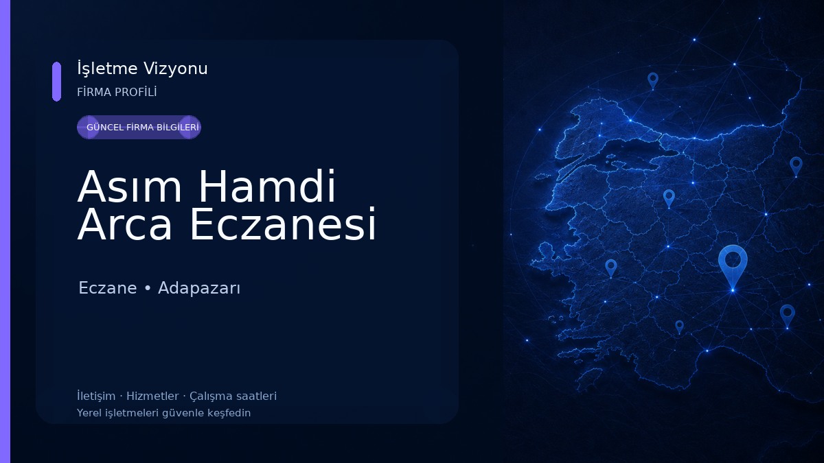 Asım Hamdi Arca Eczanesi