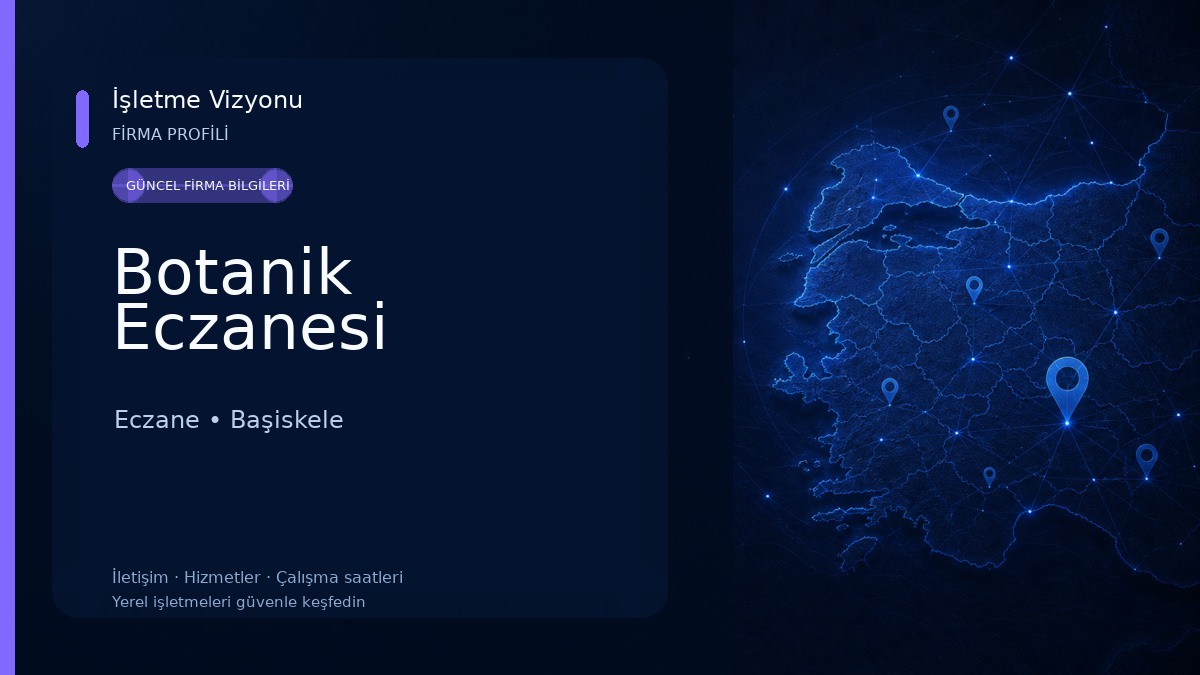 Botanik Eczanesi Eczane