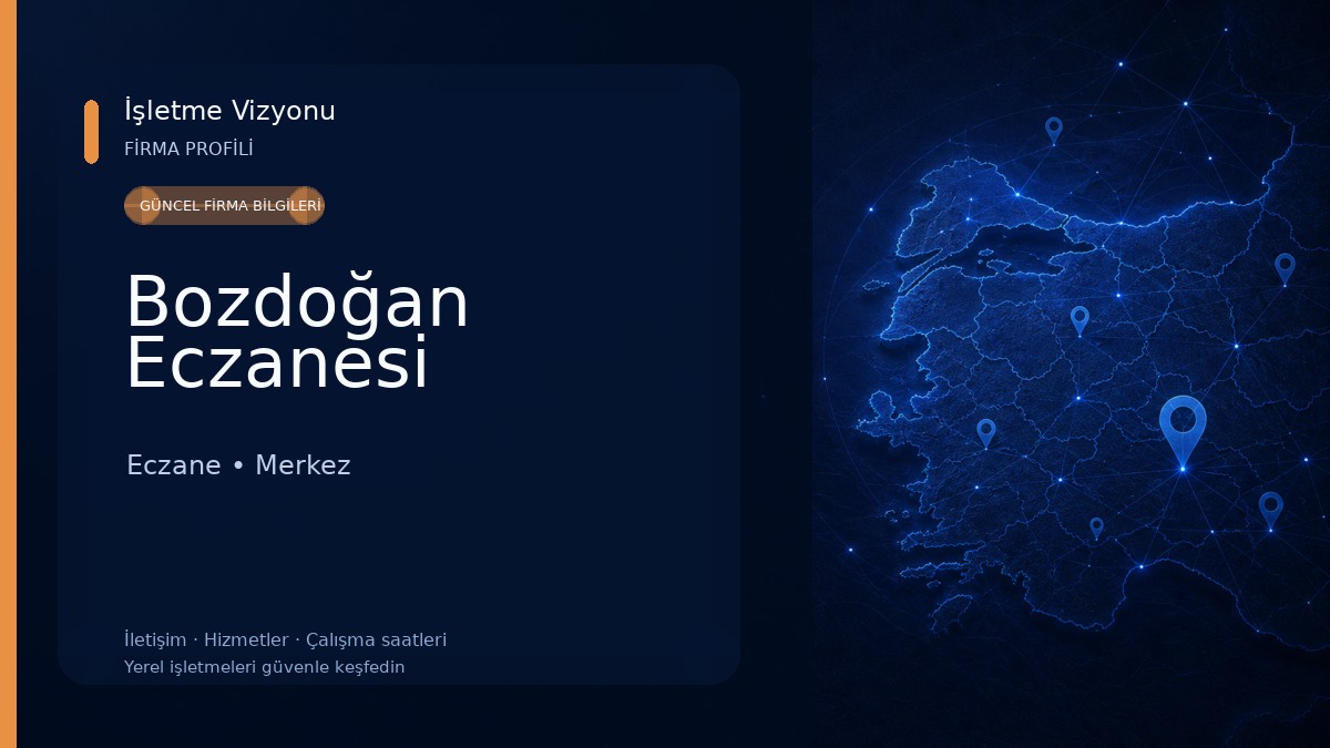 Bozdoğan Eczanesi