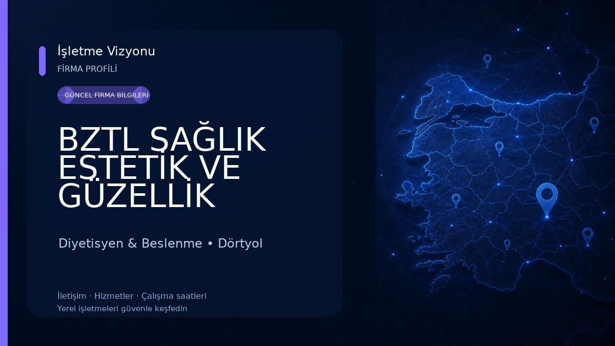 BZTL SAĞLIK ESTETİK VE GÜZELLİK MERKEZİ UZM. DYT. EBRU BOZATLI Diyetisyen & Beslenme