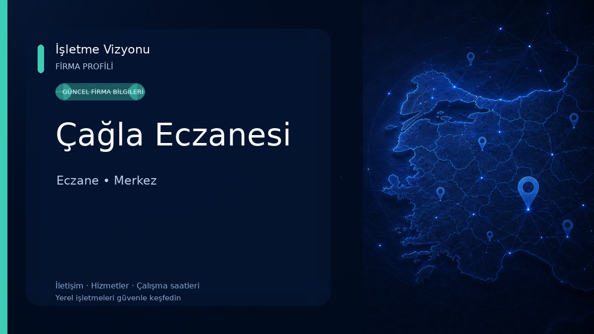 Çağla Eczanesi Eczane