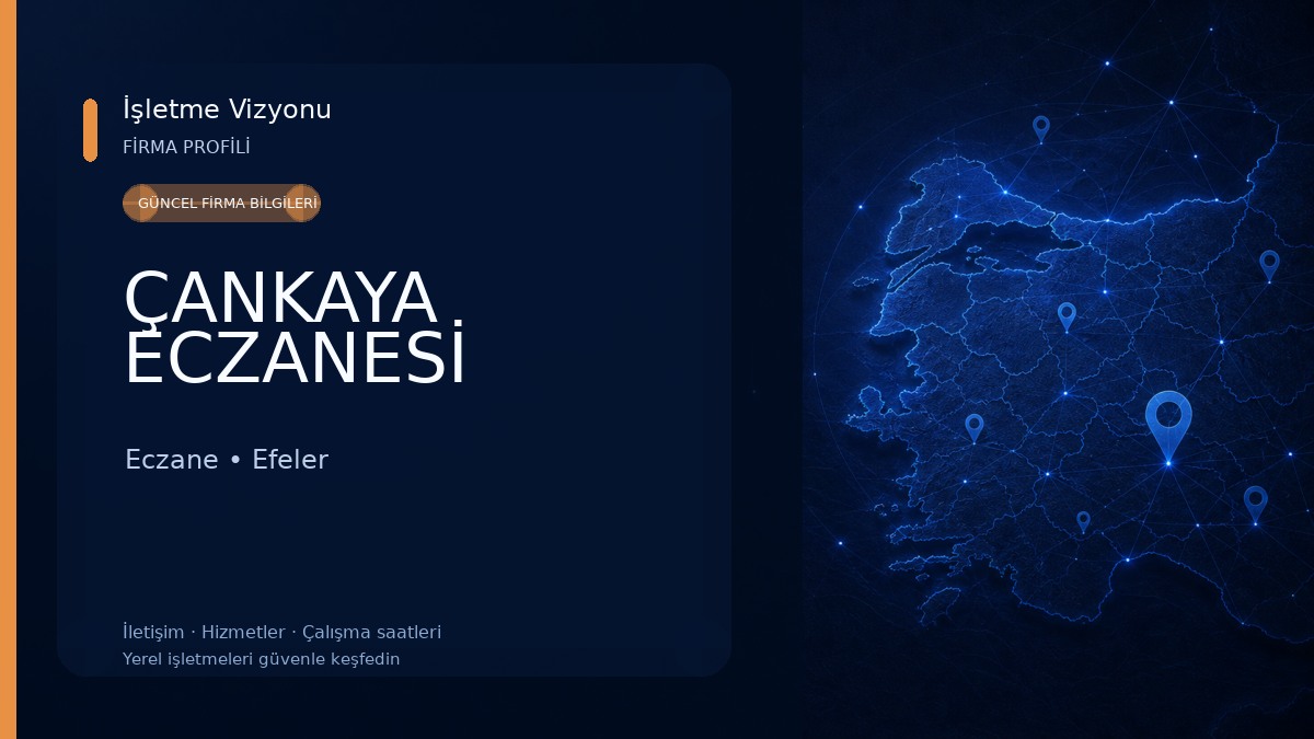ÇANKAYA ECZANESİ 