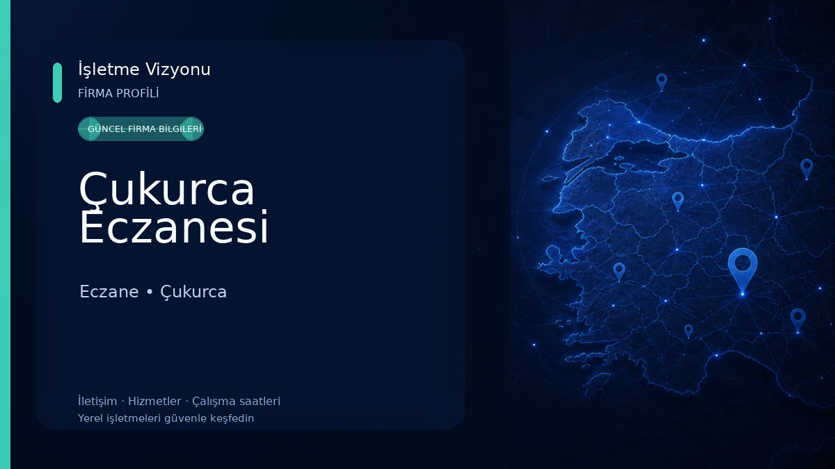 Çukurca Eczanesi Eczane