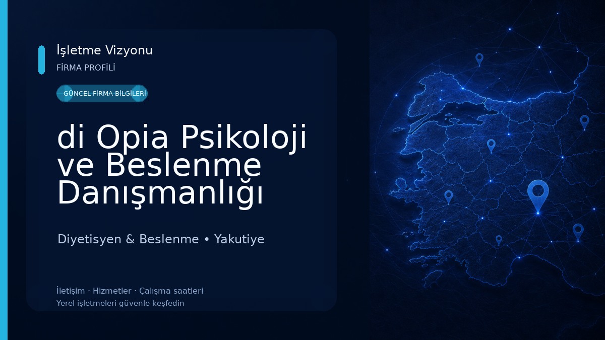 di Opia Psikoloji ve Beslenme Danışmanlığı