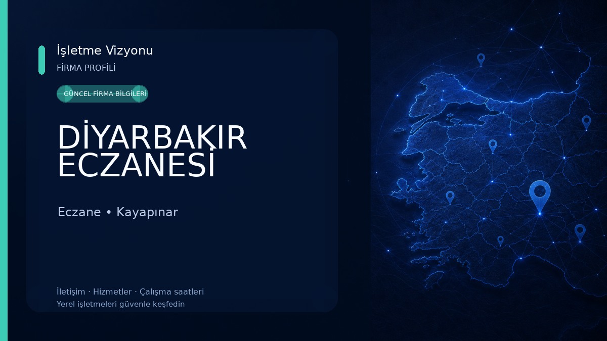 DİYARBAKIR ECZANESİ Eczane