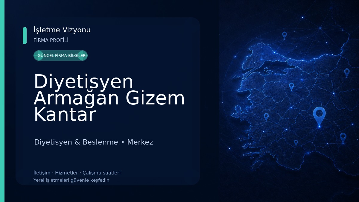 Diyetisyen Armağan Gizem Kantar Diyetisyen & Beslenme