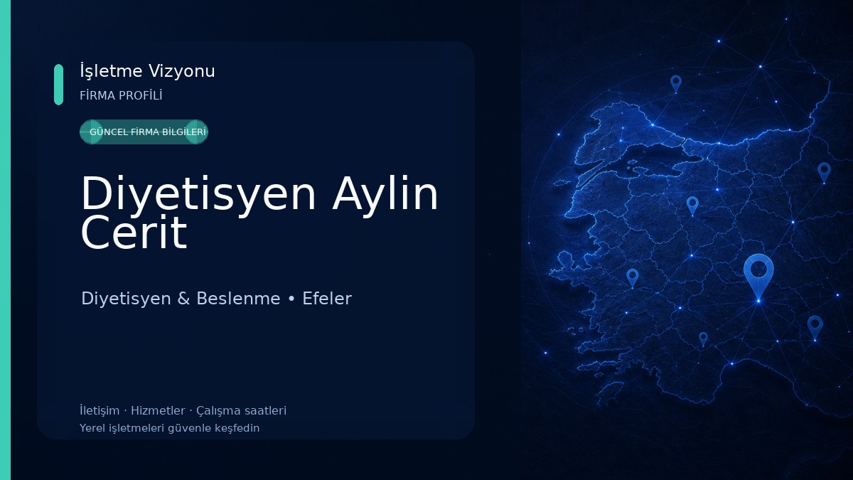 Diyetisyen Aylin Cerit Diyetisyen & Beslenme