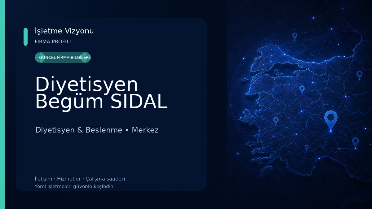 Diyetisyen Begüm SIDAL 