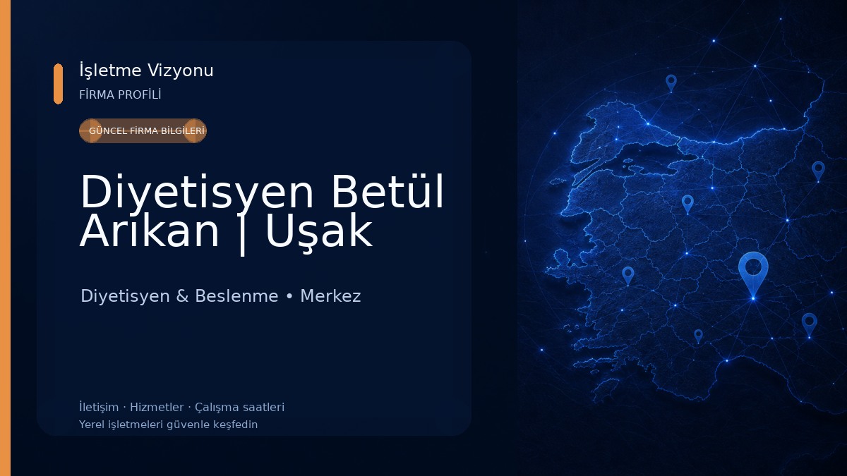 Diyetisyen Betül Arıkan | Uşak 
