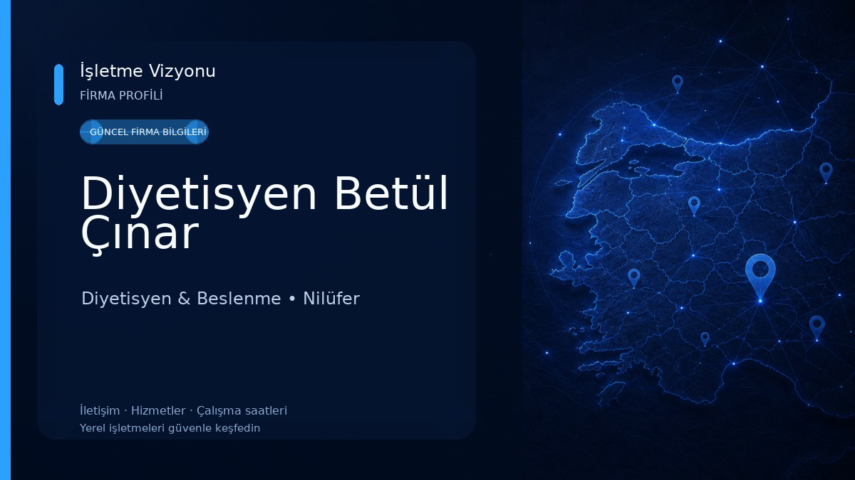 Diyetisyen Betül Çınar