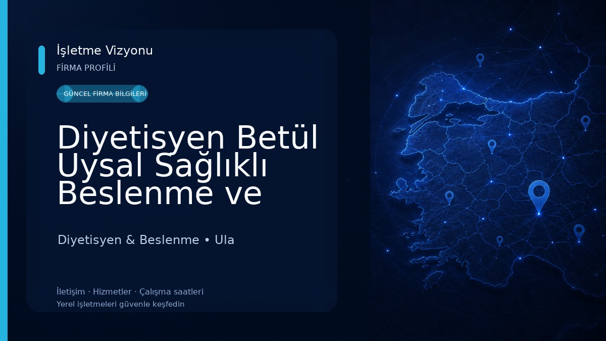 Diyetisyen Betül Uysal Sağlıklı Beslenme ve Diyet Merkezi Diyetisyen & Beslenme