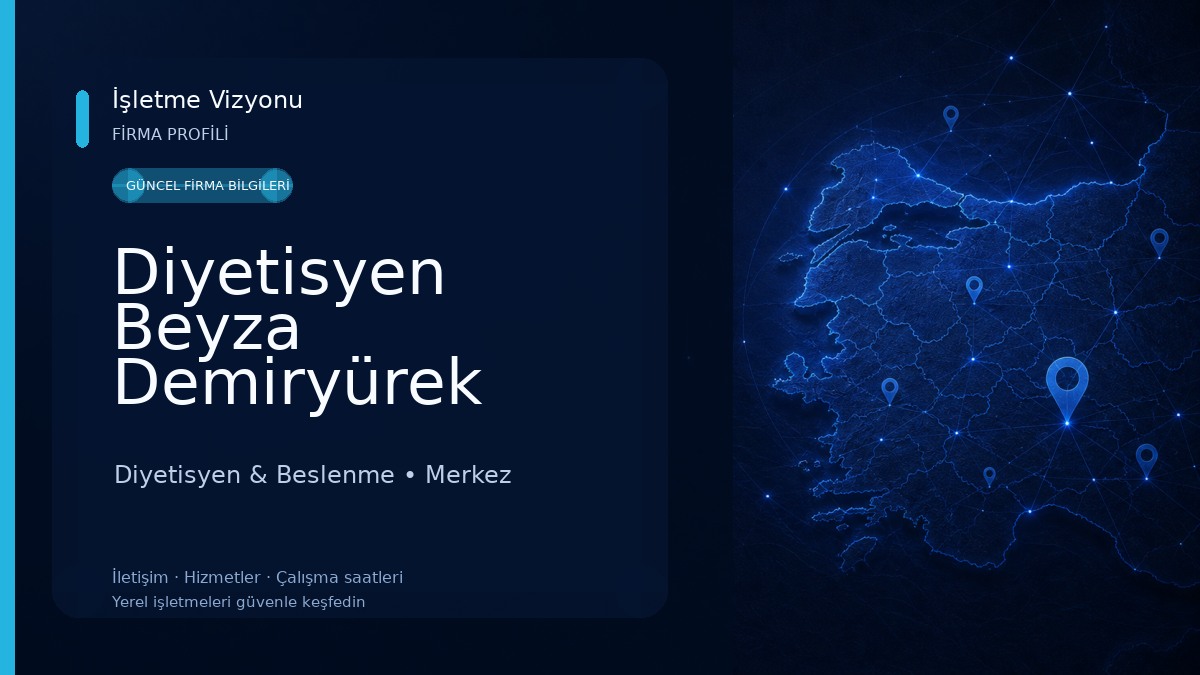 Diyetisyen Beyza Demiryürek 