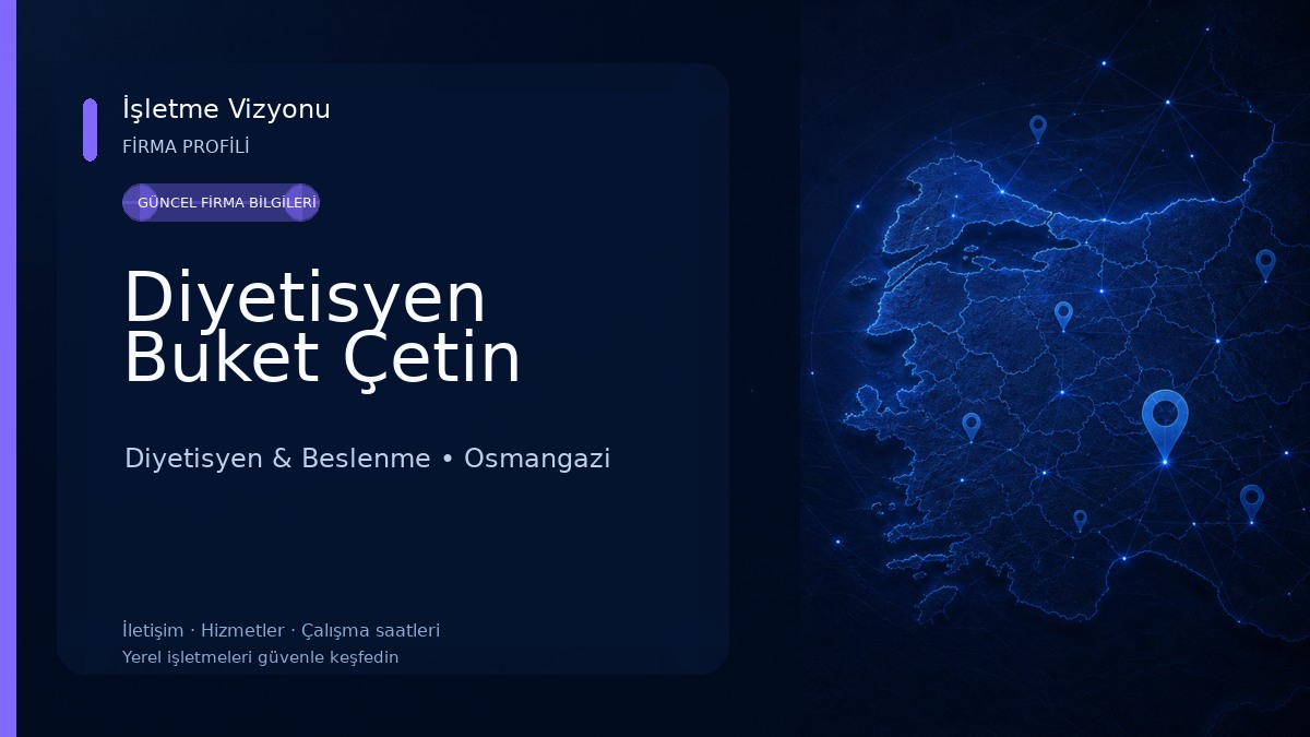Diyetisyen Buket Çetin Diyetisyen & Beslenme
