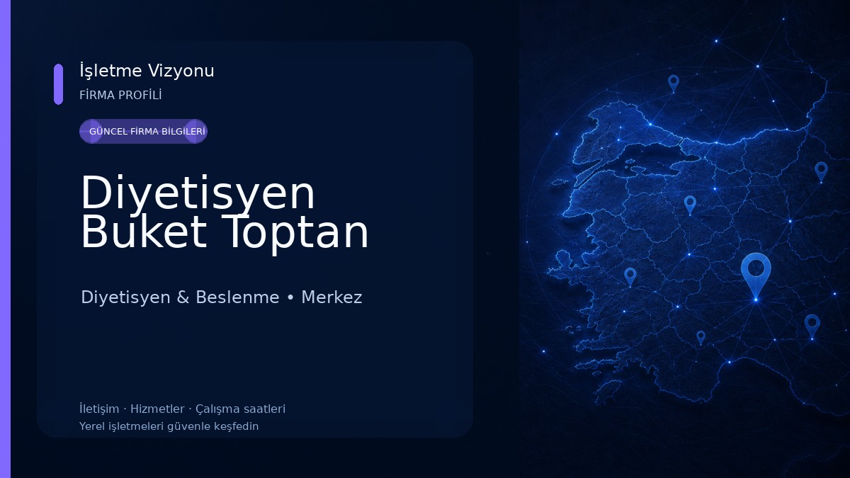 Diyetisyen Buket Toptan 