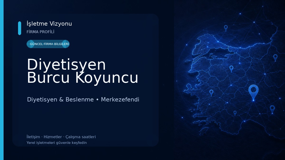 Diyetisyen Burcu Koyuncu Diyetisyen & Beslenme