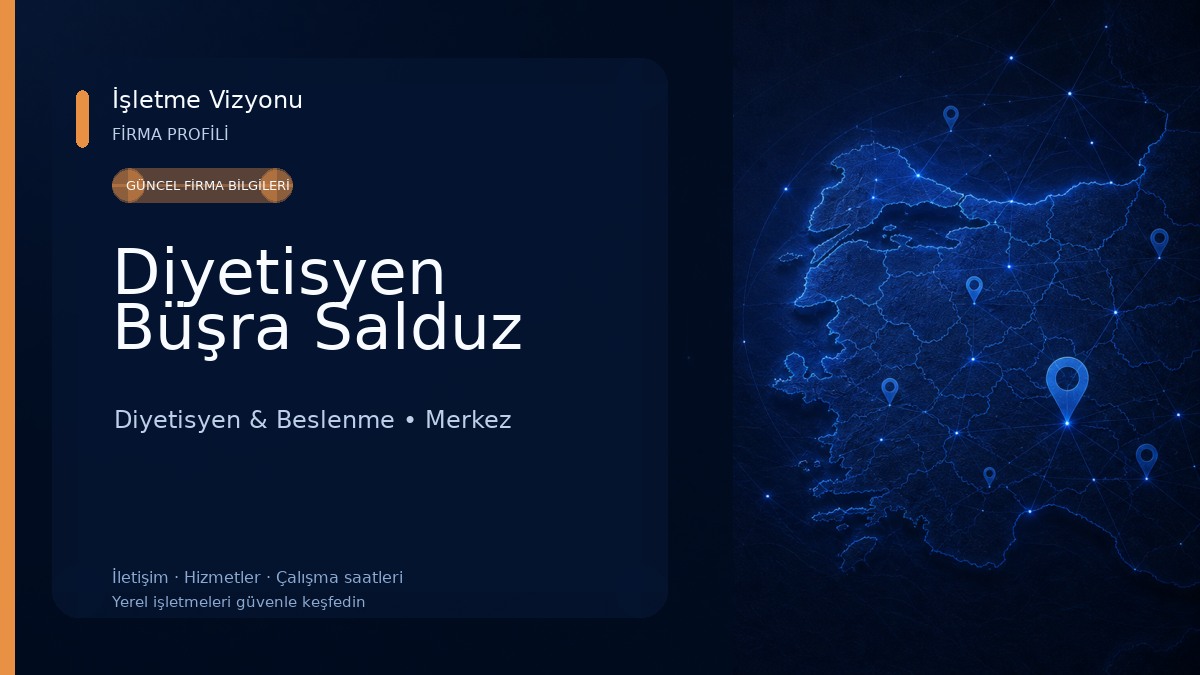 Diyetisyen Büşra Salduz 