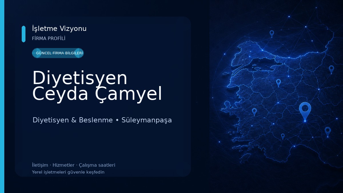Diyetisyen Ceyda Çamyel Diyetisyen & Beslenme