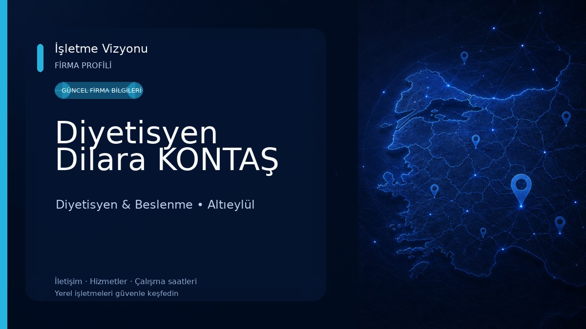 Diyetisyen Dilara KONTAŞ Diyetisyen & Beslenme