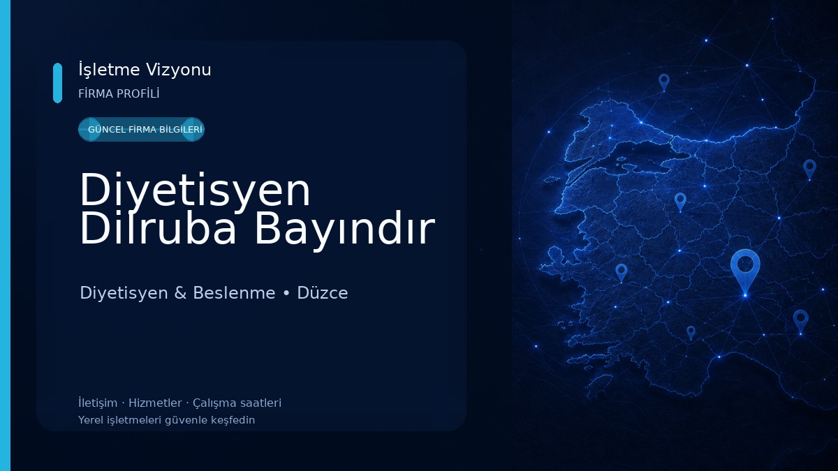 Diyetisyen Dilruba Bayındır Diyetisyen & Beslenme