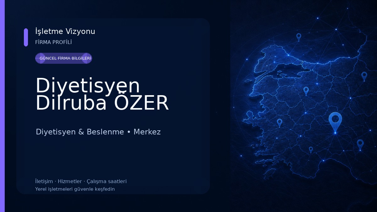 Diyetisyen Dilruba ÖZER 