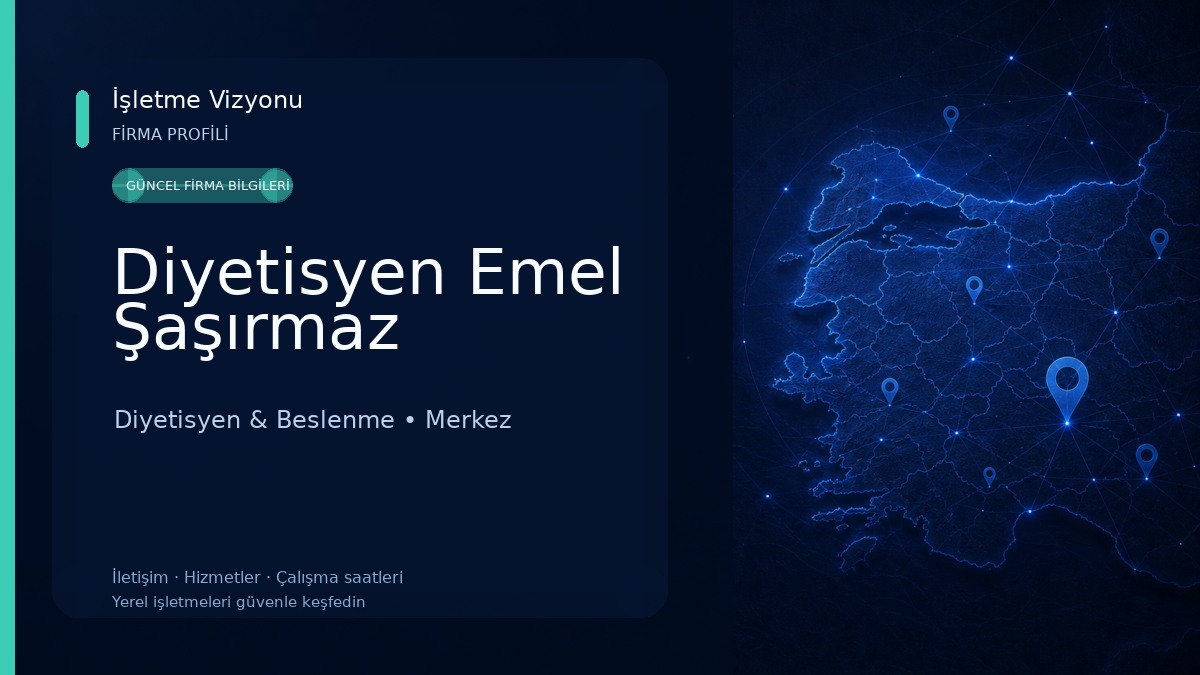 Diyetisyen Emel Şaşırmaz 