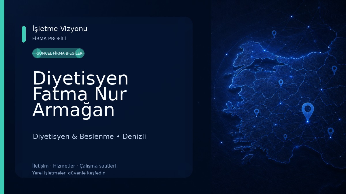 Diyetisyen Fatma Nur Armağan Diyetisyen & Beslenme