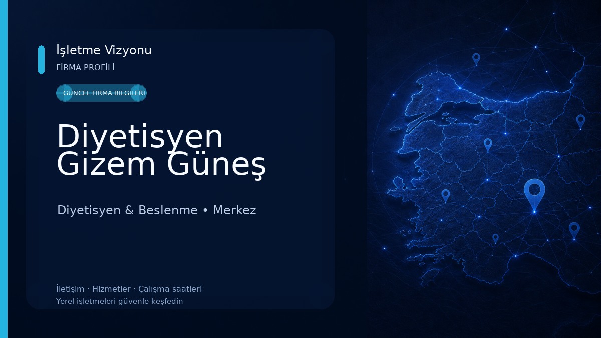 Diyetisyen Gizem Güneş 