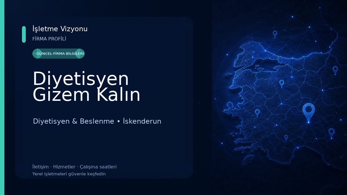 Diyetisyen Gizem Kalın Diyetisyen & Beslenme