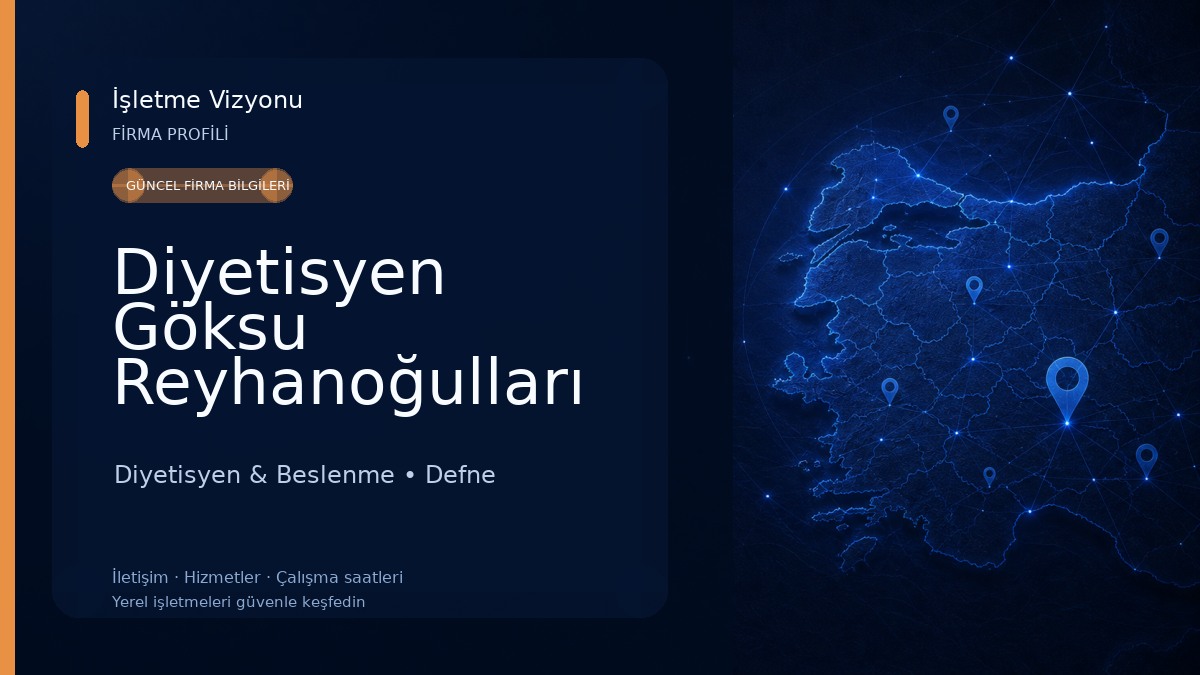Diyetisyen Göksu Reyhanoğulları 