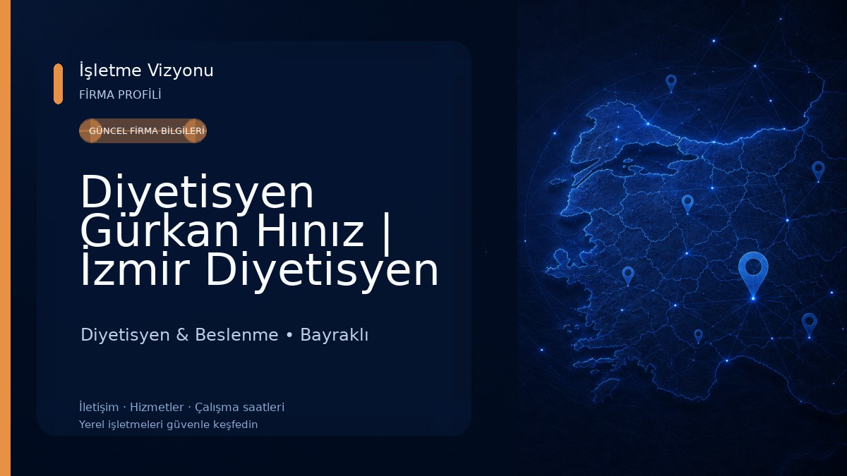Diyetisyen Gürkan Hınız | İzmir Diyetisyen Diyetisyen & Beslenme