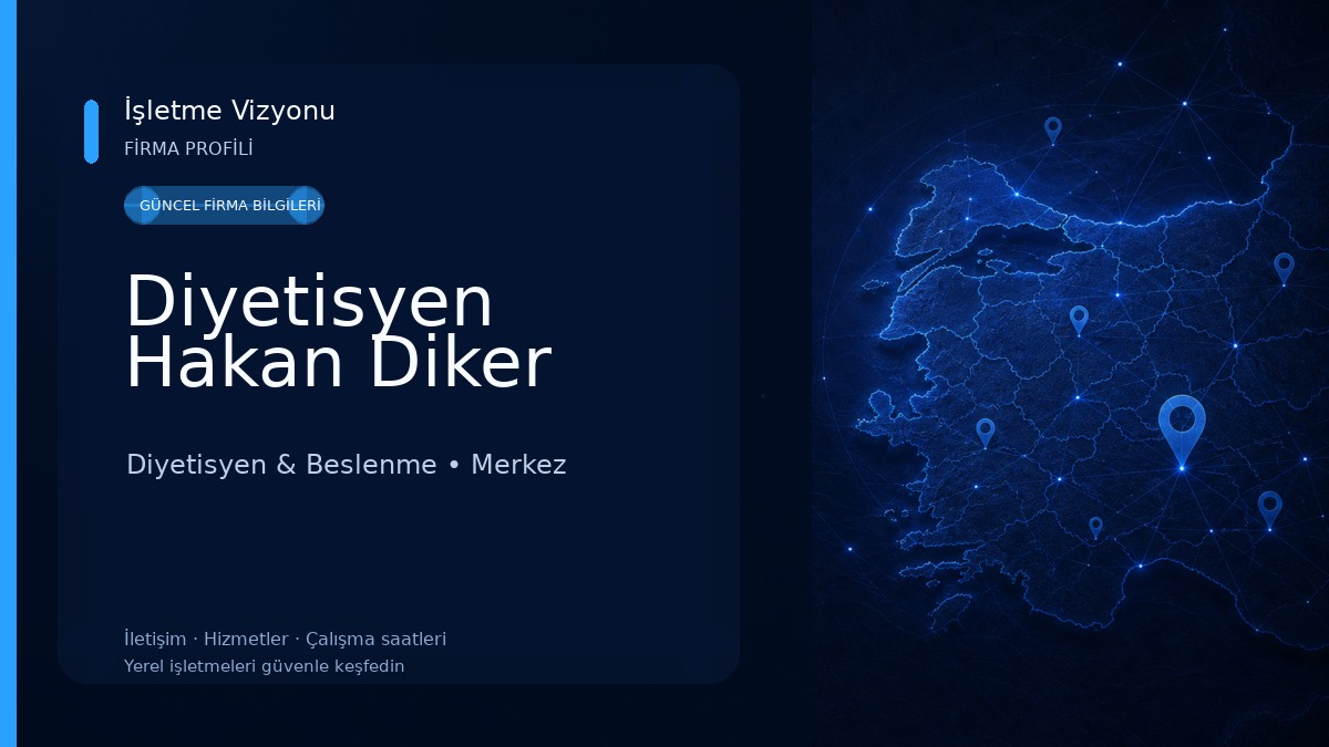 Diyetisyen Hakan Diker