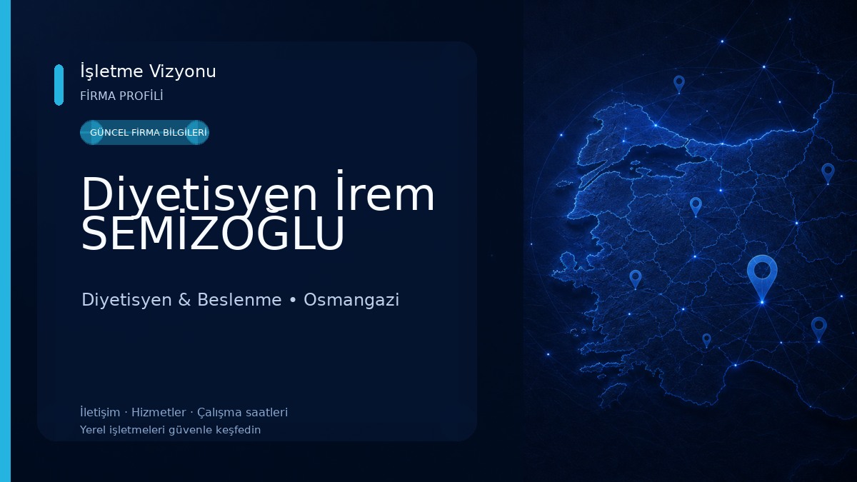 Diyetisyen İrem SEMİZOĞLU Diyetisyen & Beslenme