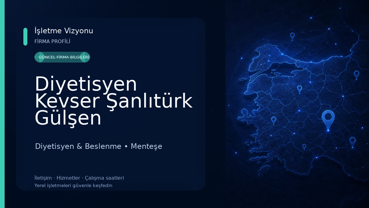 Diyetisyen Kevser Şanlıtürk Gülşen Diyetisyen & Beslenme