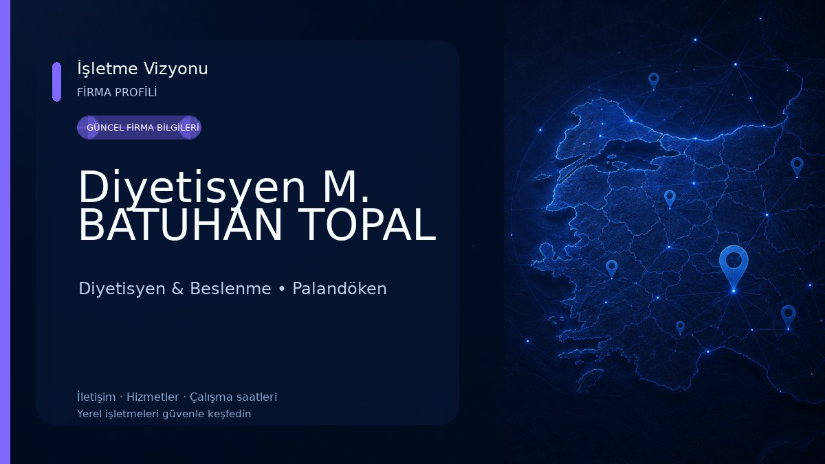 Diyetisyen M. BATUHAN TOPAL