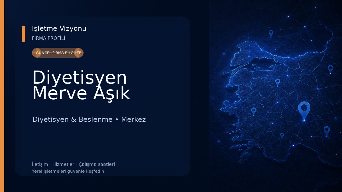 Diyetisyen Merve Aşık