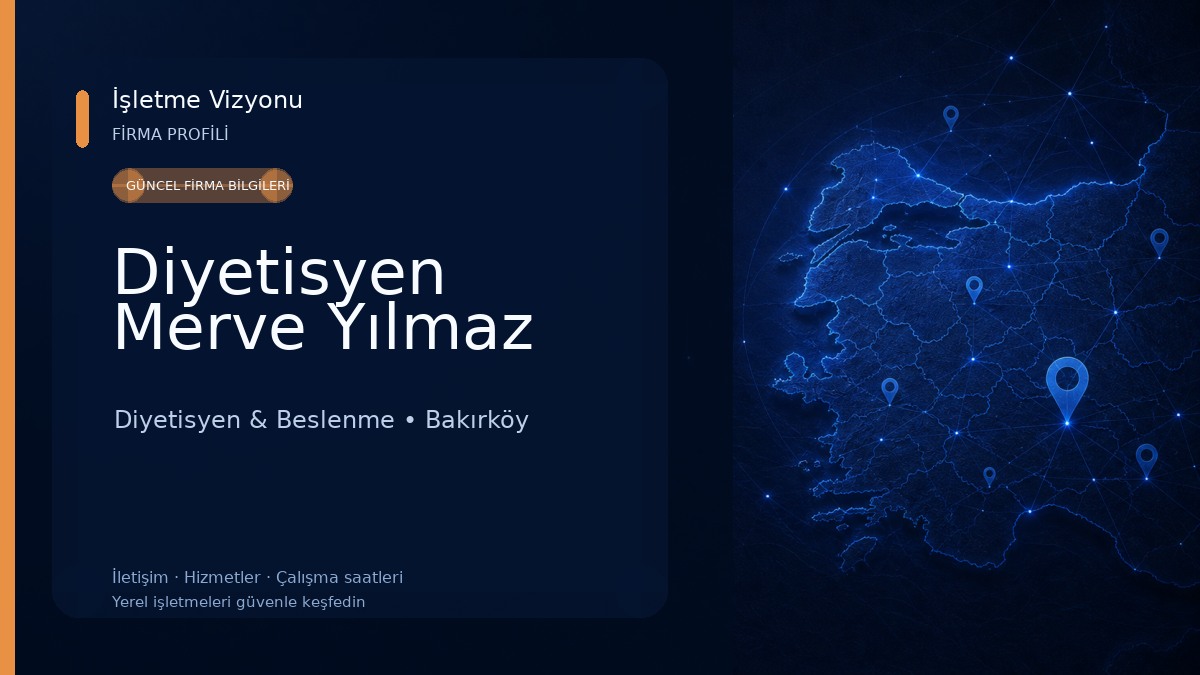 Diyetisyen Merve Yılmaz Diyetisyen & Beslenme