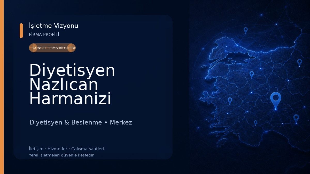 Diyetisyen Nazlıcan Harmanizi Diyetisyen & Beslenme