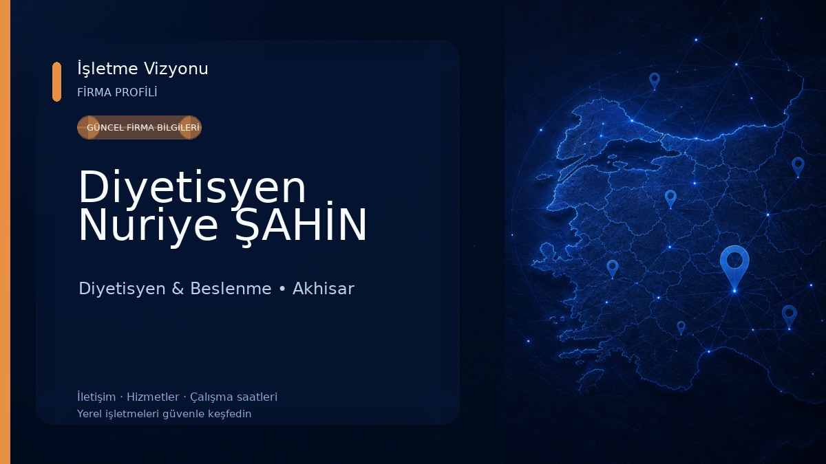 Diyetisyen Nuriye ŞAHİN 